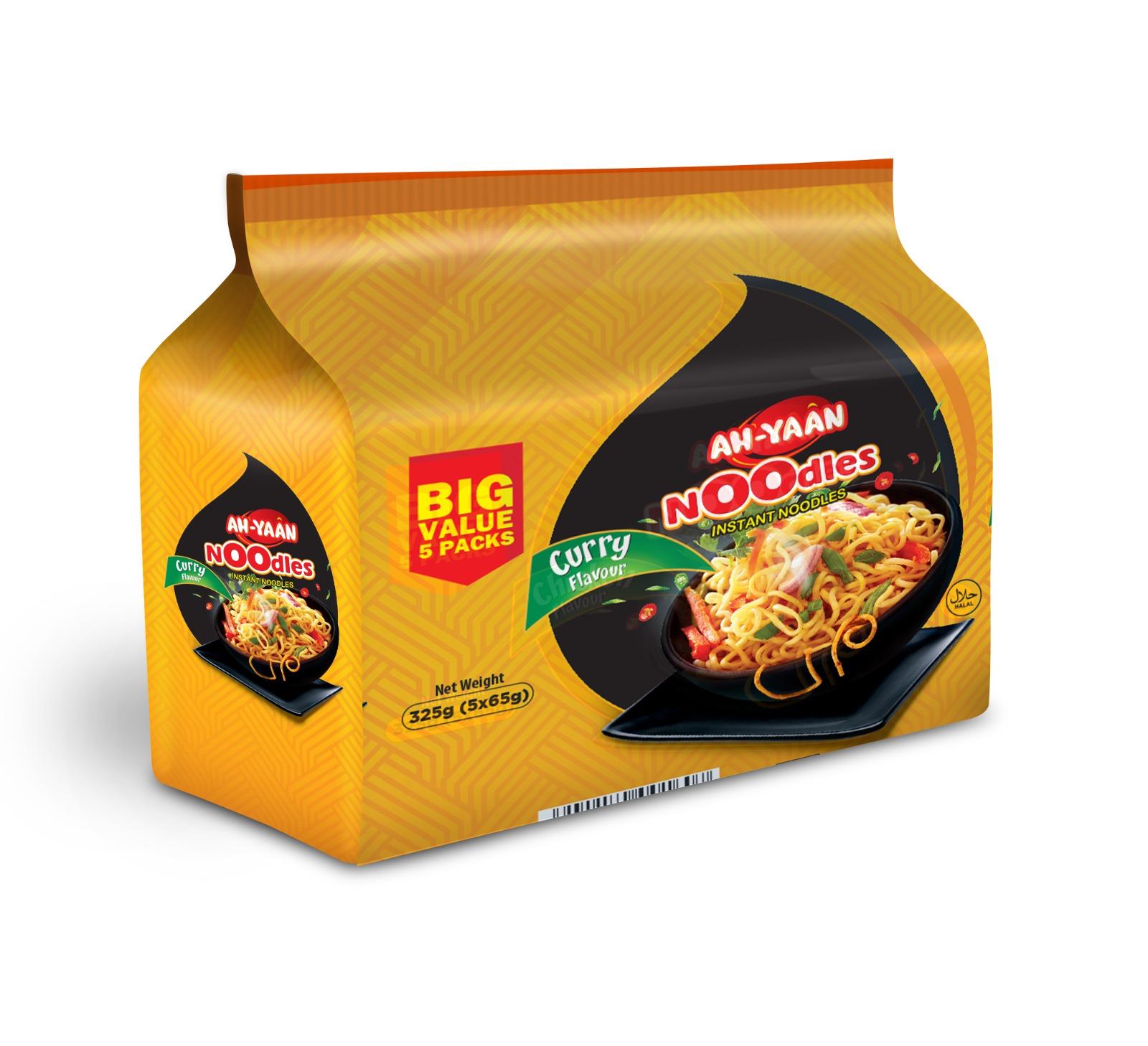 Noodles Curry Flavor Big 5 Packs