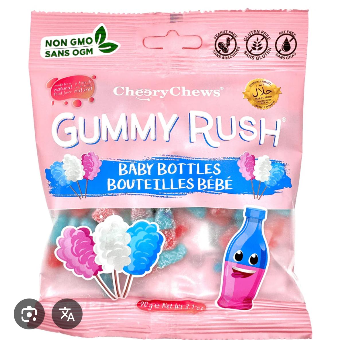 Gummy Rush Baby bottles 90gm