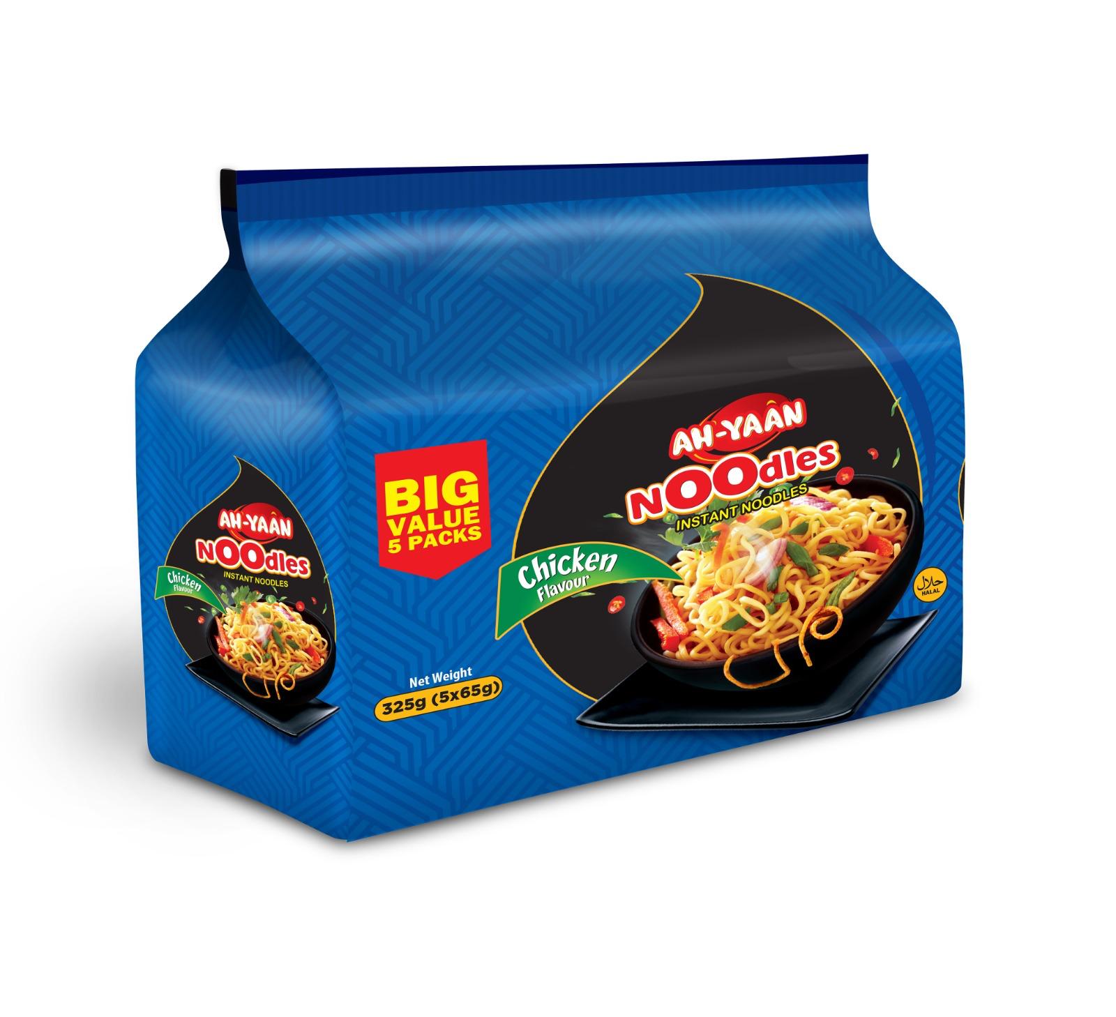 Noodles Chicken Flavor Big 5 Packs