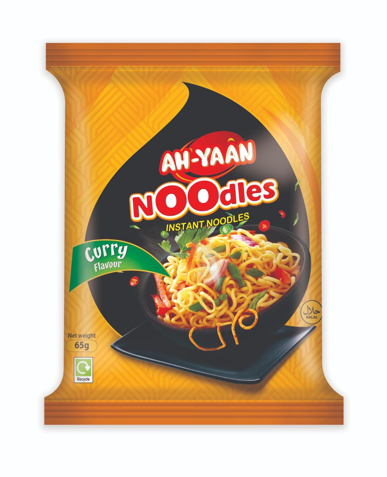 Noodles Curry Flavor