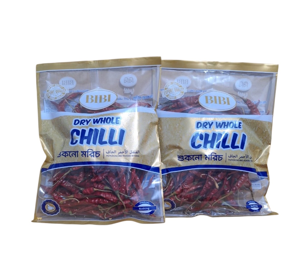 Bibi Dry Chilli 100gm X30